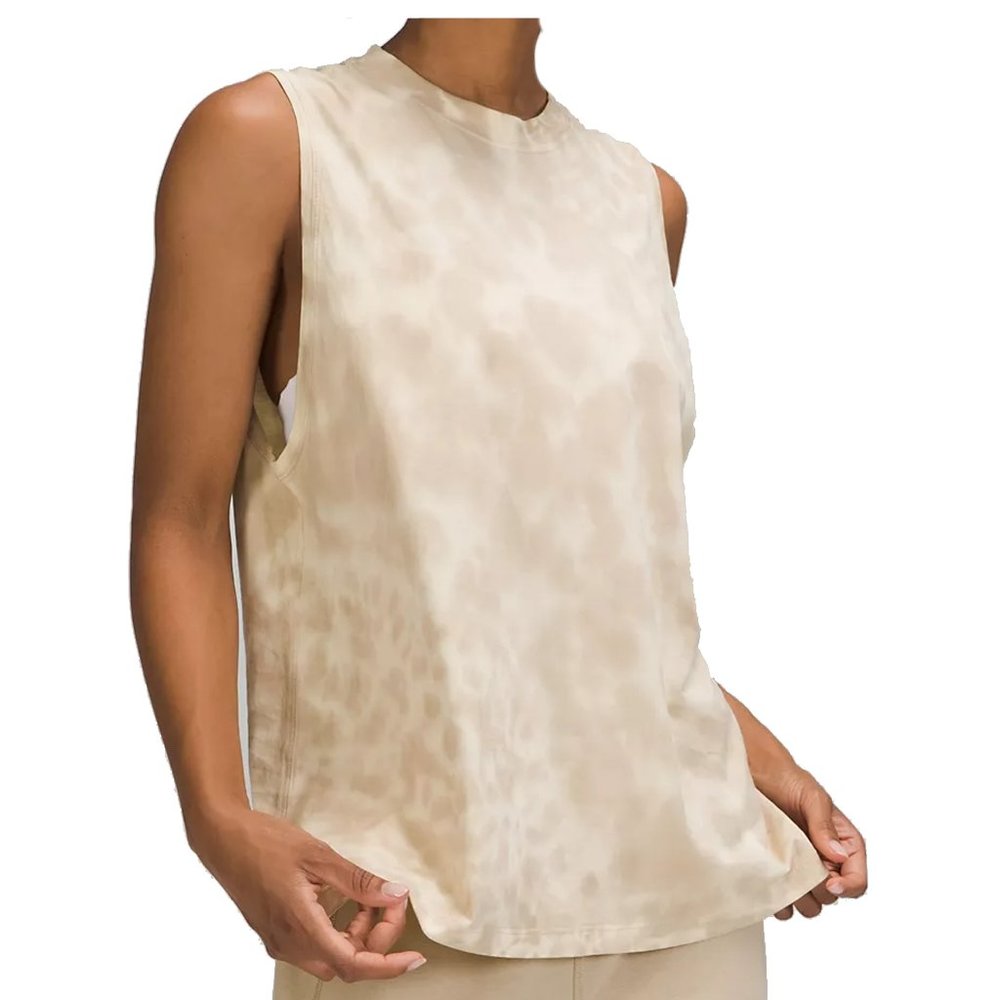 Lululemon Women's All Yours Tank Top *Tie Dye Marmoleado